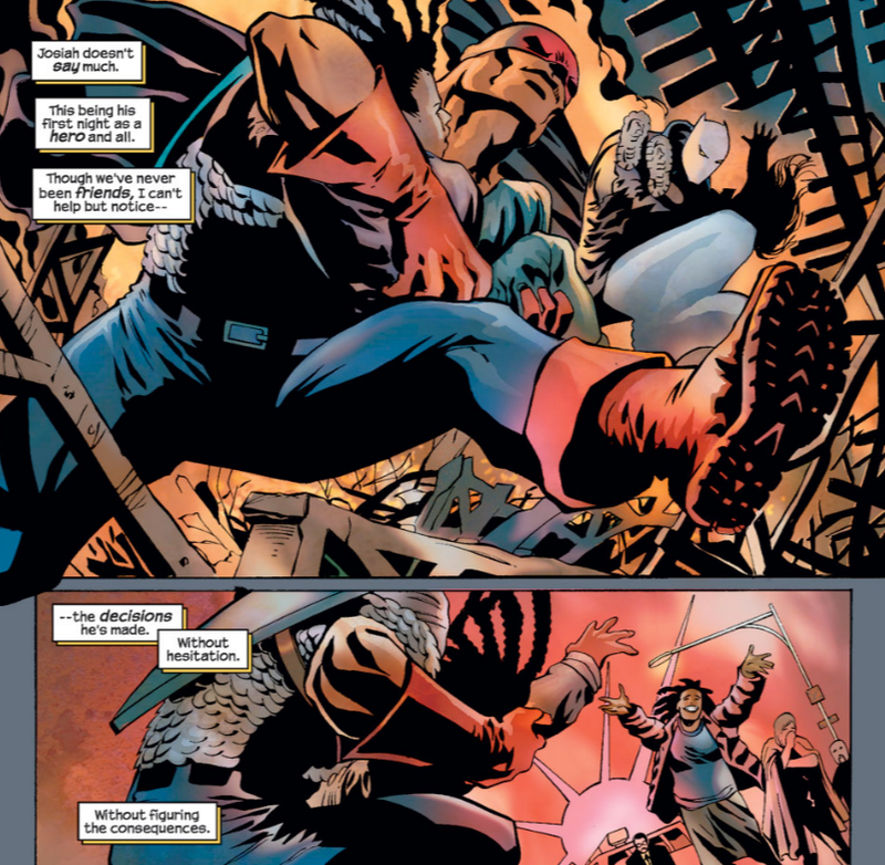 Illustration for article titled The Blackest Superhero Story That Marvel Comics Ever Published